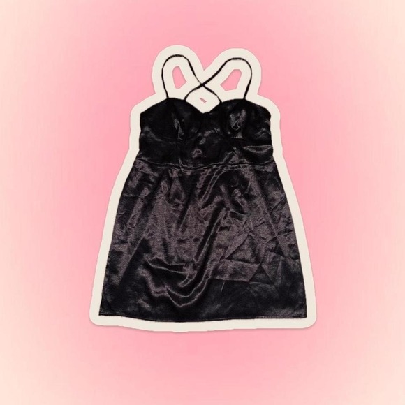 wild fable Dresses & Skirts - Wild Fable XXL Satin Dress Bustier Romantic Y2K Coquette Fairy dark Fae